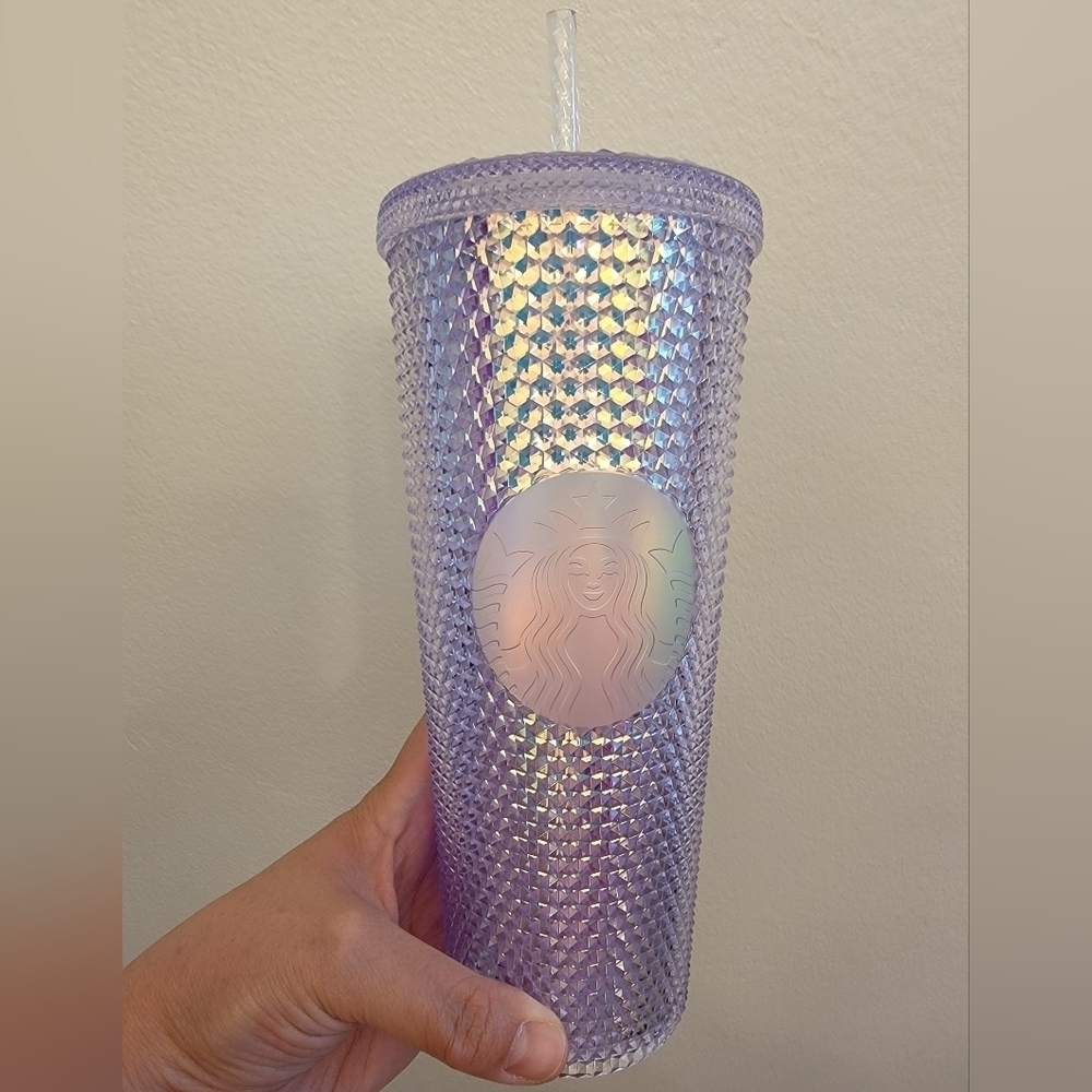 NWT Starbucks 2023 Iridescent Studded Venti Tumbler